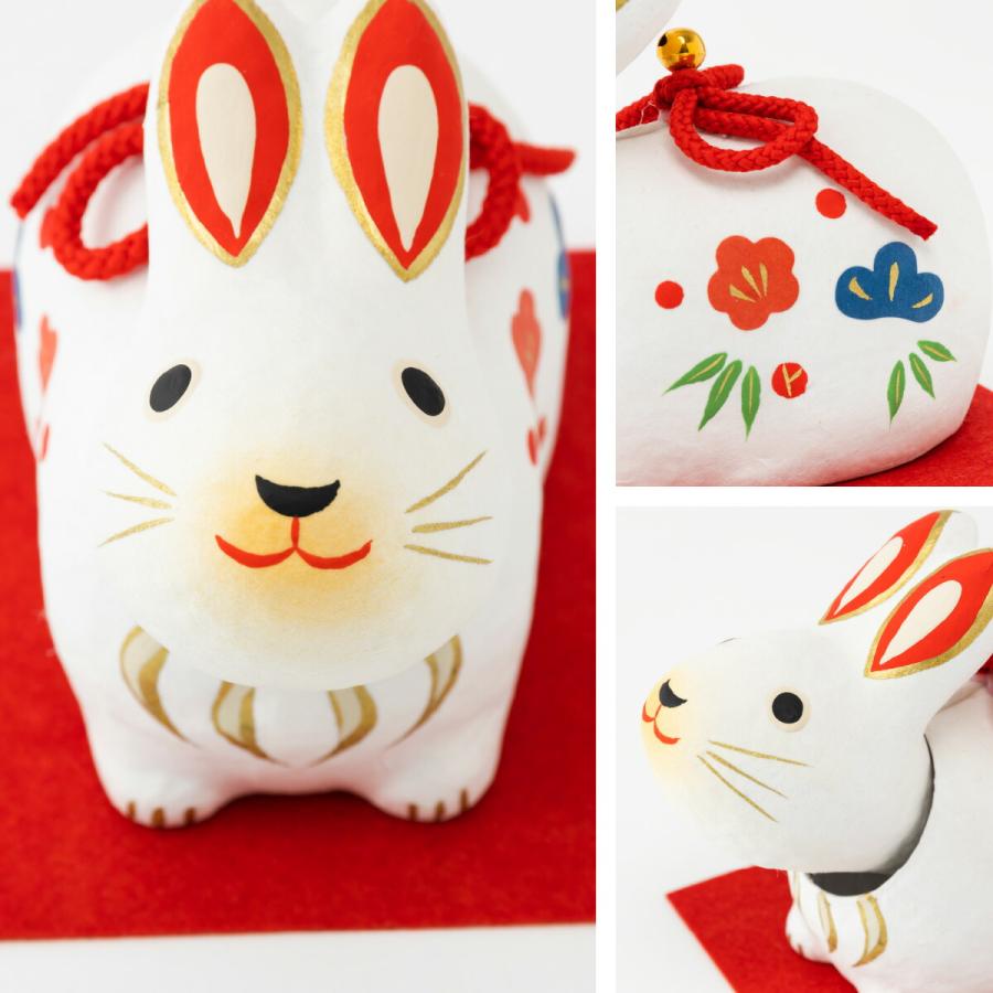 干支 うさぎ 置物 卯 正月飾り 玄関 モダン インテリア おしゃれ