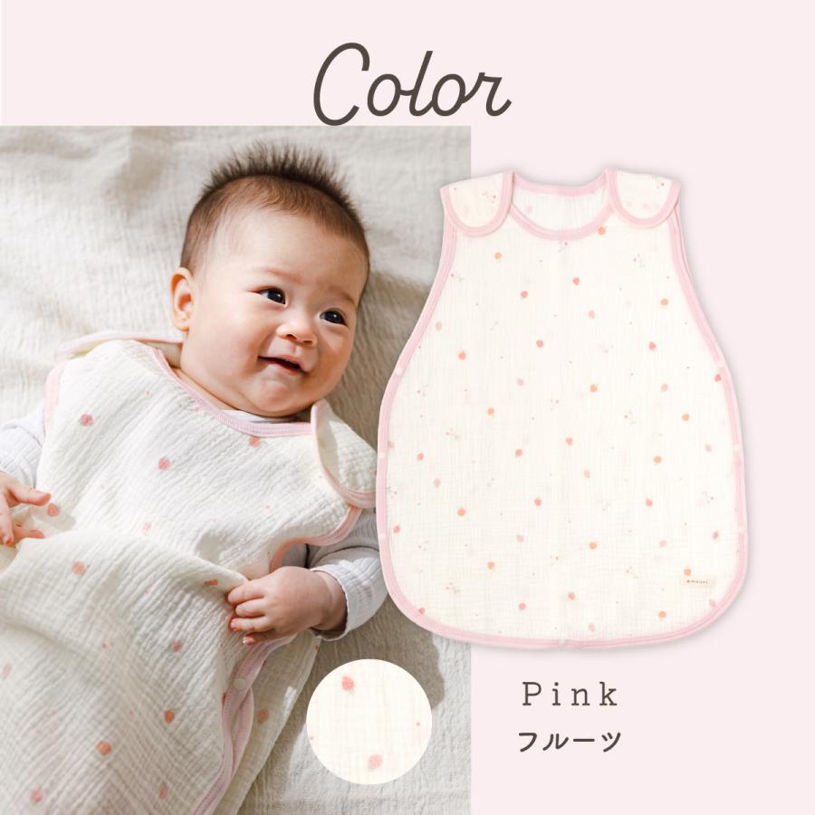 スリーパー ガーゼ 2重 赤ちゃん 春 夏 かわいい ベビー 綿100％ ダブルガーゼ コットン 出産祝い プレゼント ギフト 寝冷え対策パジャマ | ブランド登録なし | 14