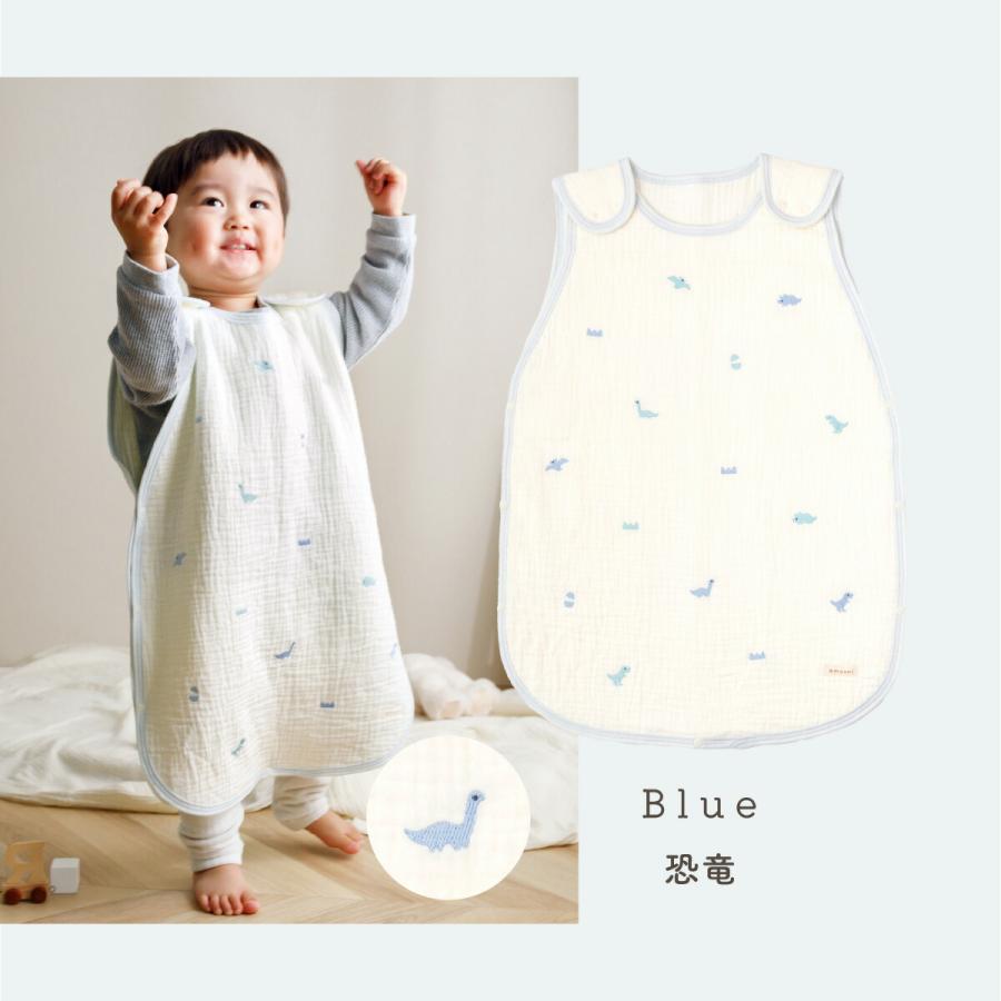 スリーパー ガーゼ 6重 赤ちゃん 通年 オールシーズン かわいい ベビー 綿100％ コットン 出産祝い プレゼント ギフト 寝冷え対策 パジャマ | ブランド登録なし | 16