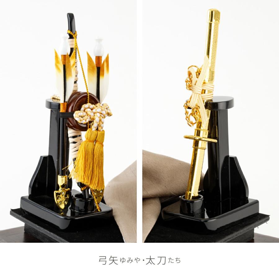 五月人形 コンパクト おしゃれ ケース飾り 兜飾り 5月人形 モダン インテリア ROITOKA TATSUKI 丸型ケース 選べる2種類のケース飾り | ブランド登録なし | 13