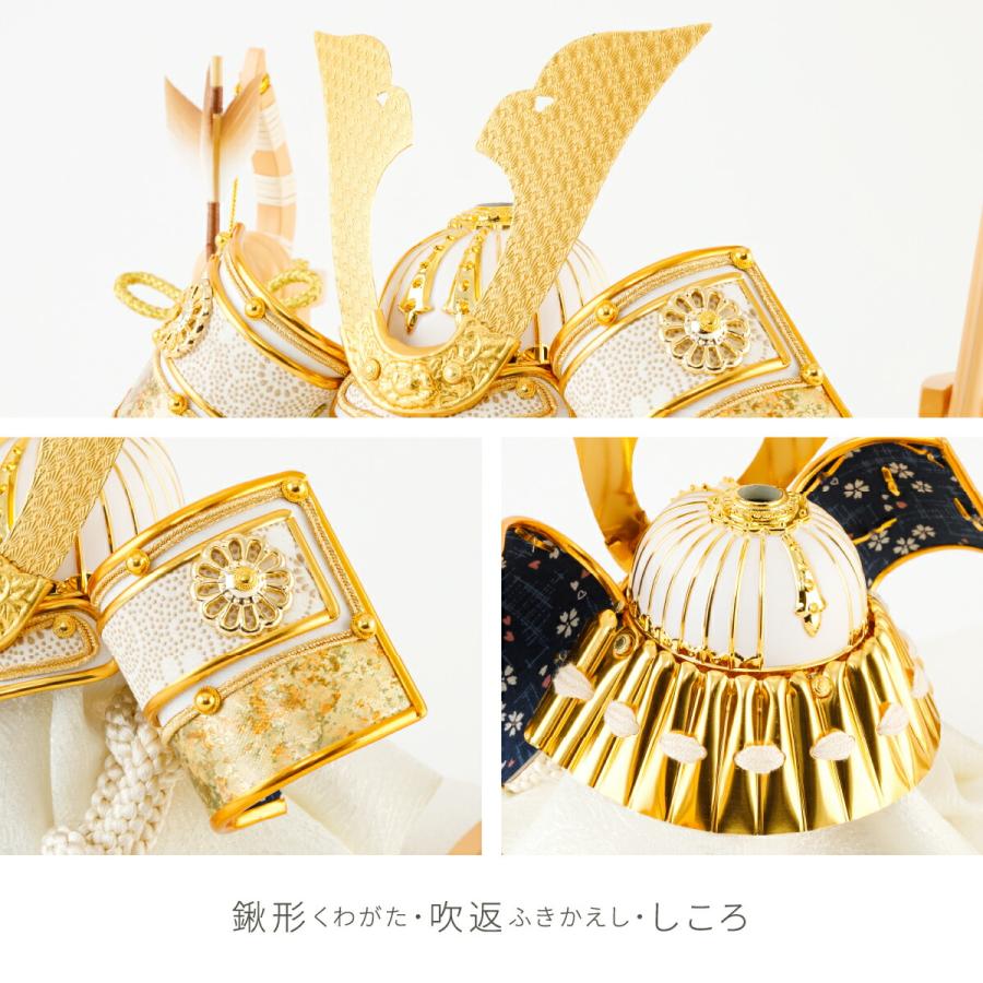 五月人形 コンパクト おしゃれ ケース飾り 兜飾り 5月人形 モダン インテリア ROITOKA TATSUKI 丸型ケース 選べる2種類のケース飾り | ブランド登録なし | 08