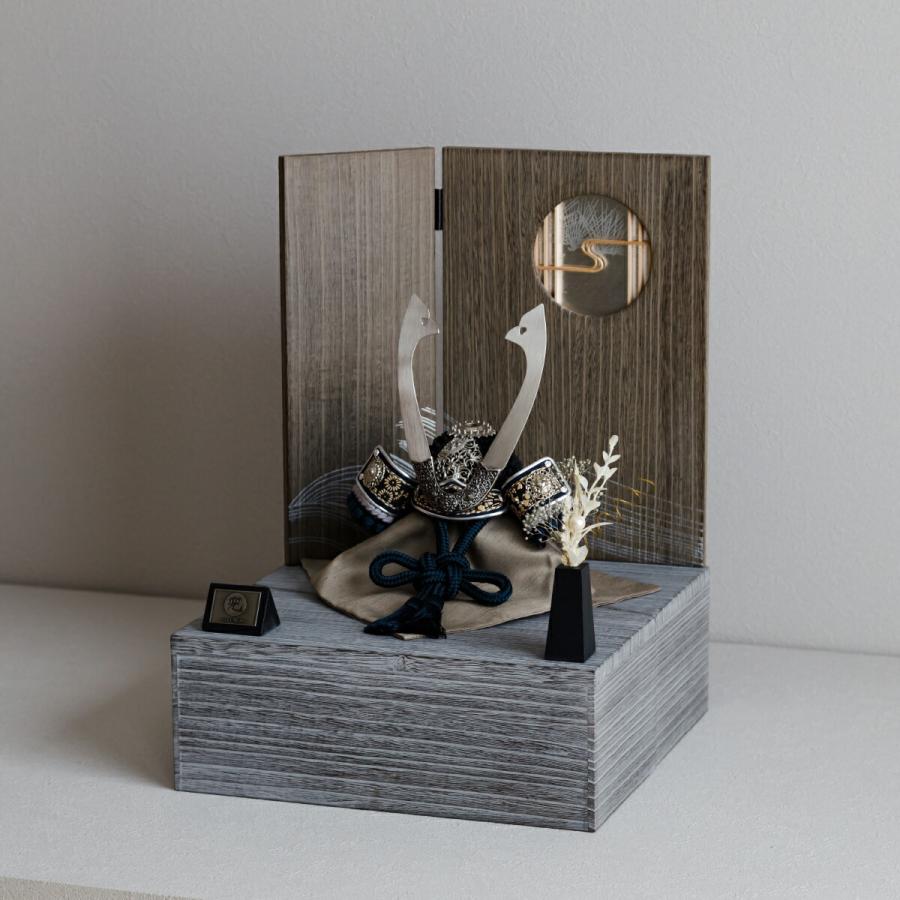 五月人形 コンパクト おしゃれ 兜飾り モダン インテリア 5月人形 鈴