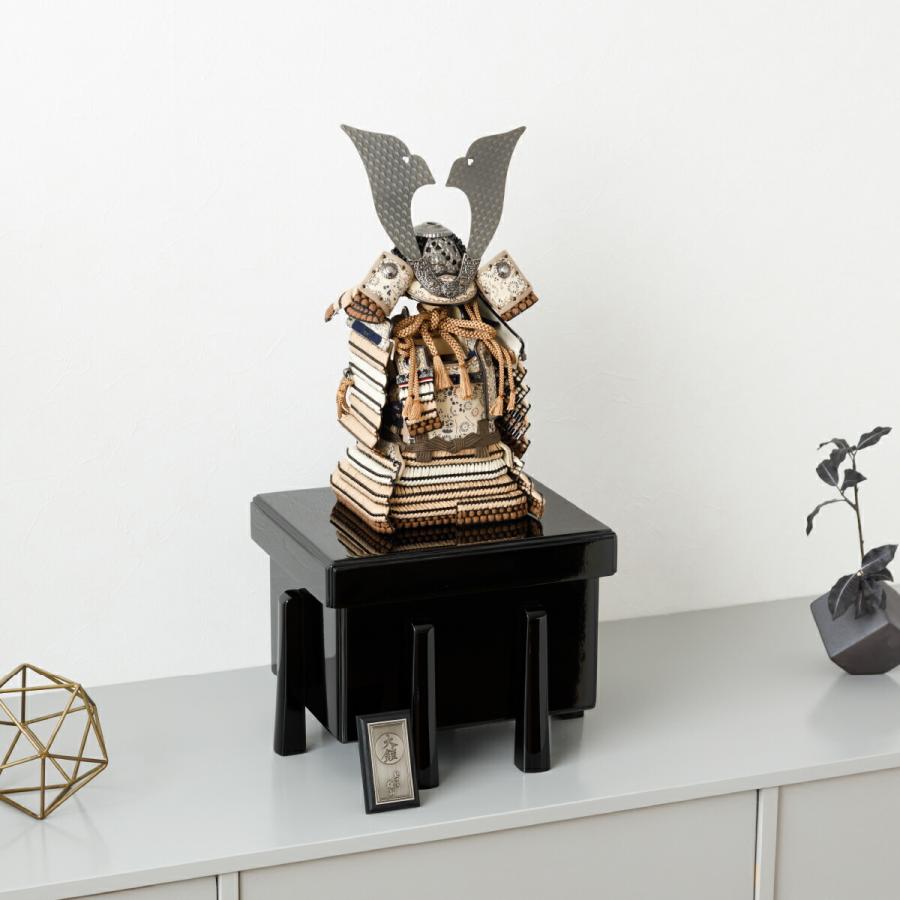 五月人形 コンパクト おしゃれ モダン インテリア 鎧飾り 五月人形 端午の節句 鈴甲子雄山作 飛鳥-茶色々縅- 鎧 こどもの日 5月人形 | ブランド登録なし | 03