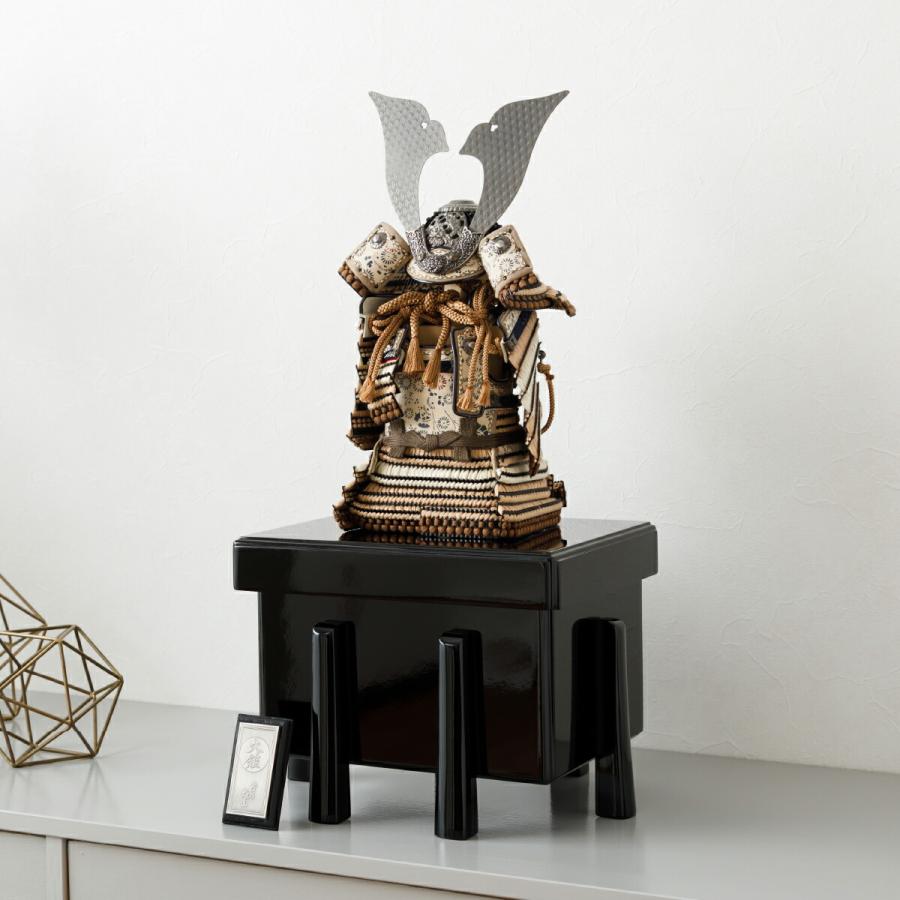 五月人形 コンパクト おしゃれ モダン インテリア 鎧飾り 五月人形 端午の節句 鈴甲子雄山作 飛鳥-茶色々縅- 鎧 こどもの日 5月人形 | ブランド登録なし | 04