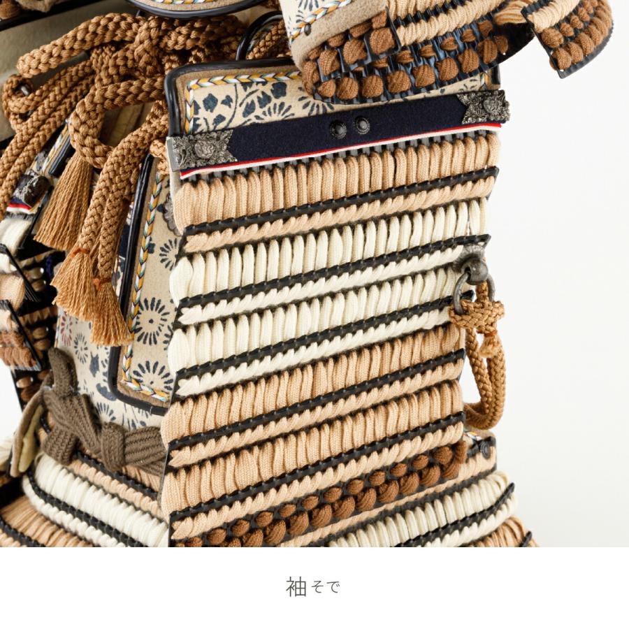 五月人形 コンパクト おしゃれ モダン インテリア 鎧飾り 五月人形 端午の節句 鈴甲子雄山作 飛鳥-茶色々縅- 鎧 こどもの日 5月人形 | ブランド登録なし | 09