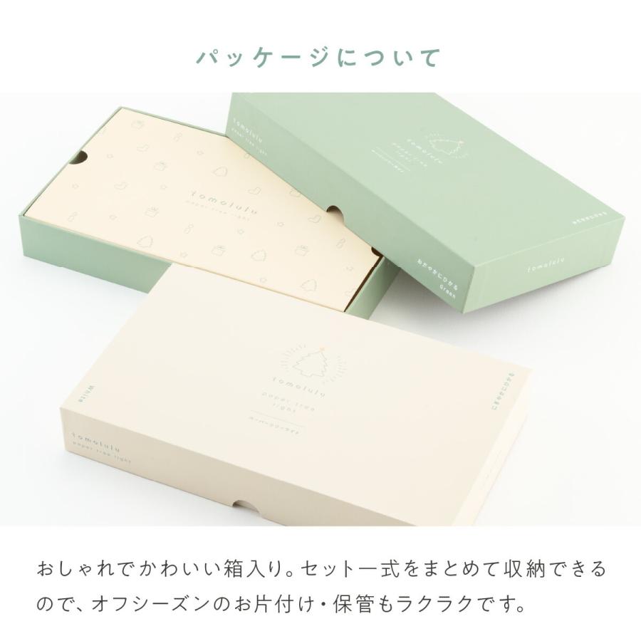 クリスマスツリー おしゃれ 卓上 ライト LED コンパクト 収納 飾り 折りたたみ式 prefer fuku -tomolulu- 選べる2色 |  | 18