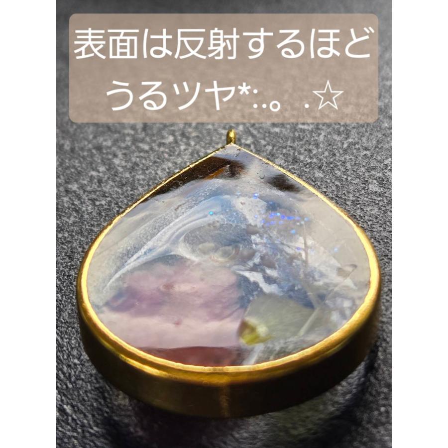 3Dプレミアム手作りキット オープンフレームキット　ディアドロップ しずく　銀 |  | 05