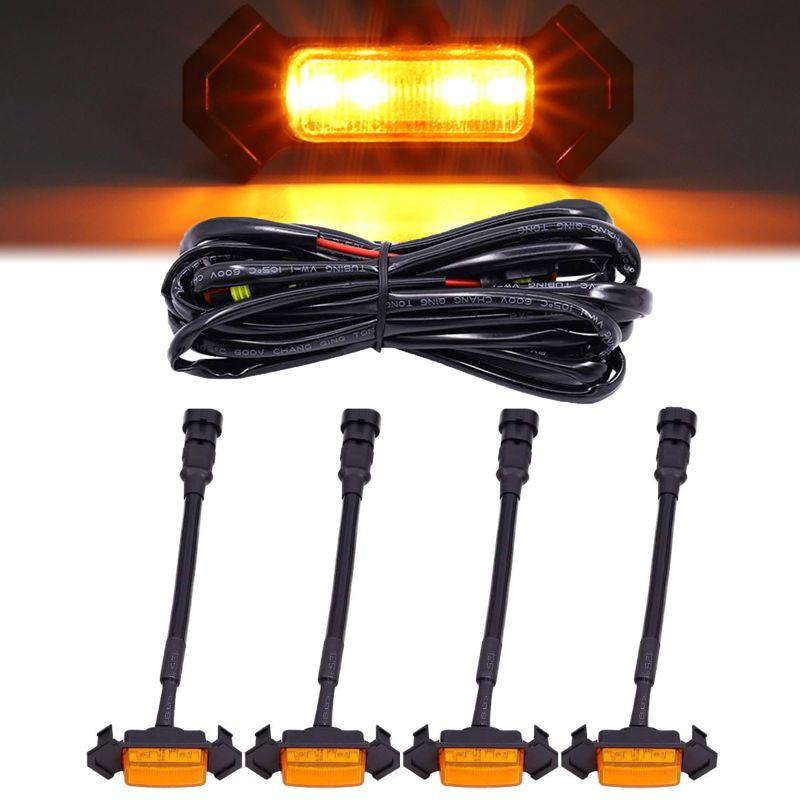 Aoling グリルマーカー トヨタタコマ グリルライトアンバー Trd Grill 20162018用 ワイヤー＆グリルマ