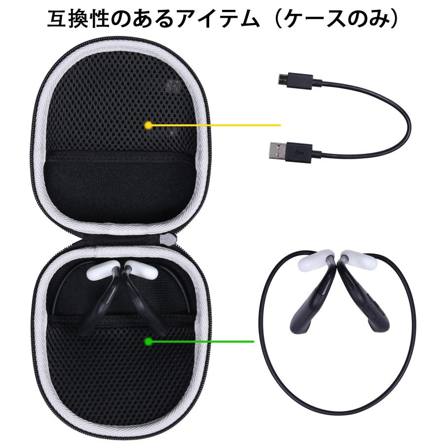 【Aenllosi 専用収納ケース】互換品 ソニー Sony Float Run WI-OE610ワイヤレスイヤホン 骨伝導（ケースのみ）｜preformhonten｜02