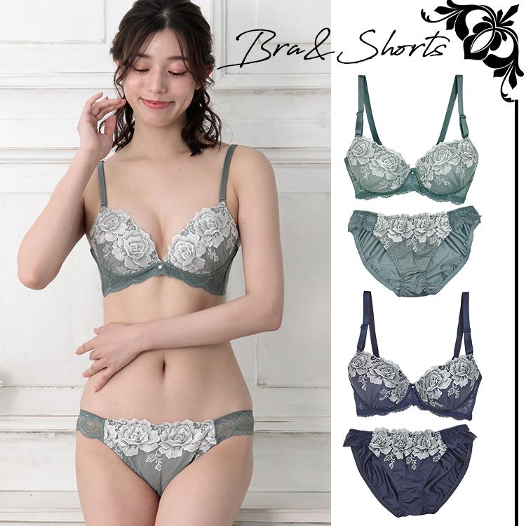 ブラジャー ショーツ 上下セット D E Fカップ アンダー90 95 ブラ