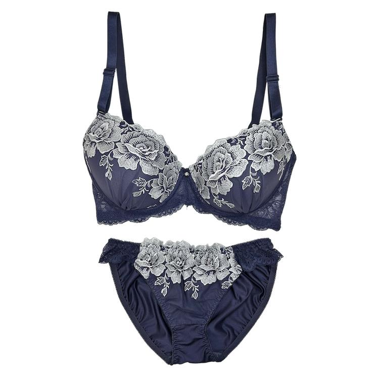 ブラジャー ショーツ 上下セット D E Fカップ アンダー90 95 ブラ