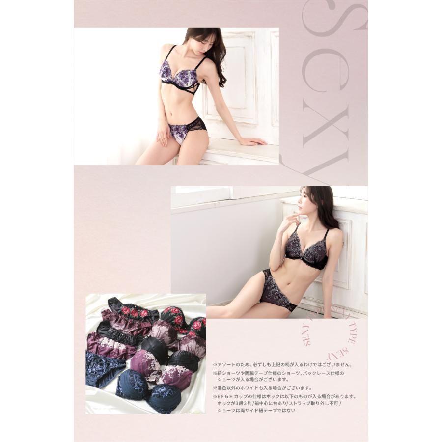 ブラ ショーツ セット 福袋 ブラセット 3点セット レディース おまかせ