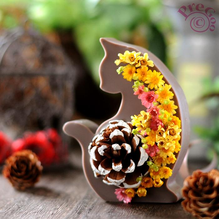 アロマ ワックス サシェ 用 シリコンモールド 置き型 猫ねこ 石鹸型