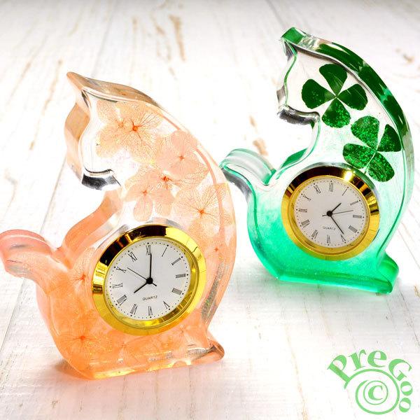 ペット写真固まるハーバリウム　レジン レジン用 シリコンモールド 置き型 猫 ねこ 鏡面仕上げ クリア