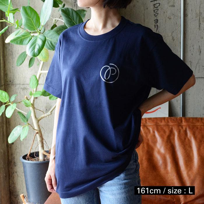 プレマルシェ・ボディバランス・オーガニックコットンTシャツ ネイビー 
