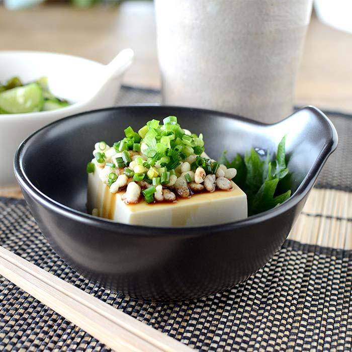 森修焼（しんしゅうやき） 持ち手つきマルチボウル マットブラック |  | 02