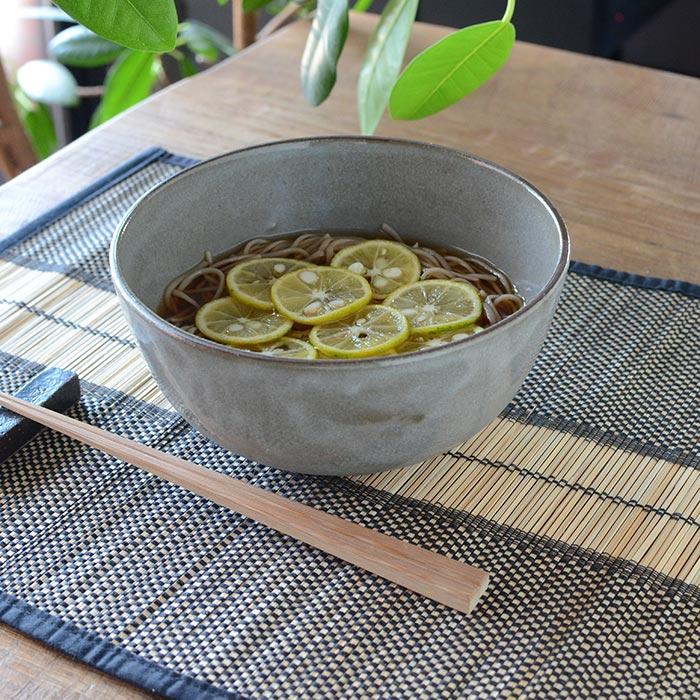 森修焼（しんしゅうやき） ＴＨＥ・どんぶり鉢（ザ・ドンブリバチ） 土物・淡墨（うすずみ） プレマオリジナル | 