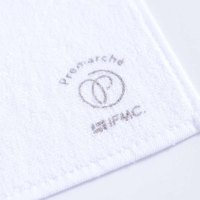 プレマルシェ×IFMC.（イフミック）どこでも温泉ハンカチ ホワイト |  | 02