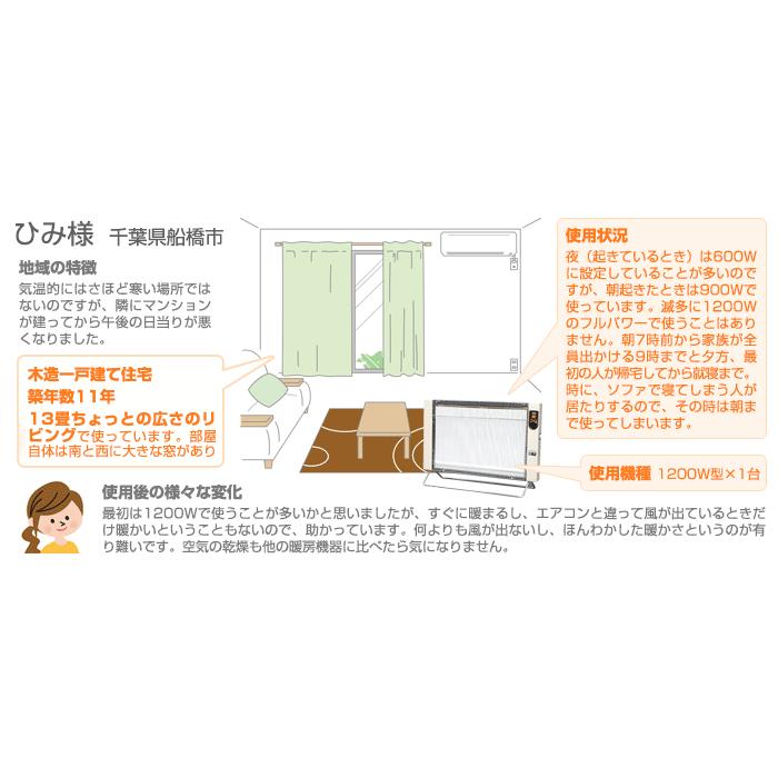 【プレマ限定モデル】 遠赤外線セラミックパネルヒーター サンラメラ with フラワーオブライフ 1200W ブラック（1225型）【豪華特典付】 |  | 06