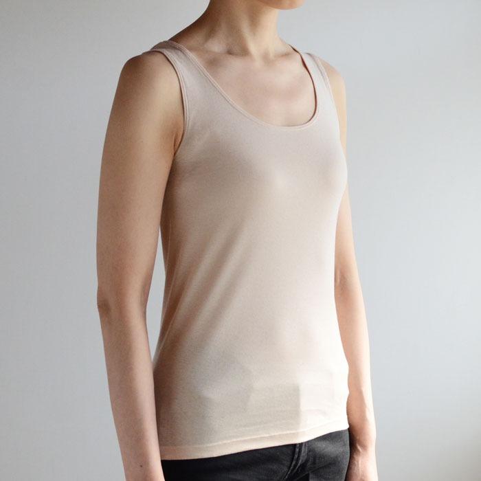 Premarche（プレマルシェ）ボディバランス・安息タンクトップ レディス／ベージュ・Ｍサイズ |  | 01