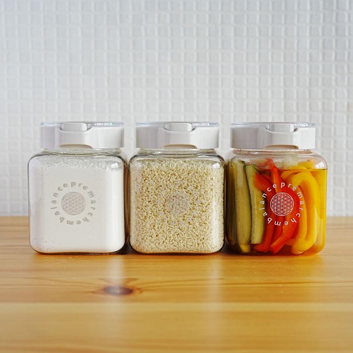 プレマルシェ×エンバランスコラボ premarchembalance ワンタッチストッカー 850ml |  | 01