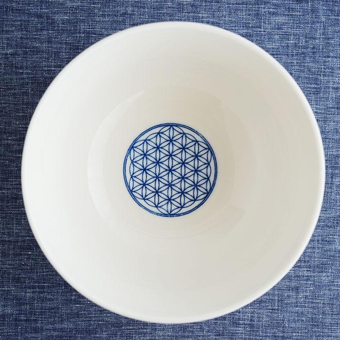 森修焼（しんしゅうやき） ＴＨＥ・どんぶり鉢（ザ・ドンブリバチ） フラワーオブライフ |  | 01