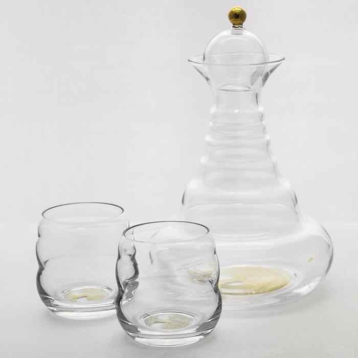 Nature's Design （ネイチャーズデザイン） ゴールデン・アラジン・ウォーターサーバー1.3L＆ミソス・ゴールデン・グラス2個セット 〜Tree of Life〜 | 