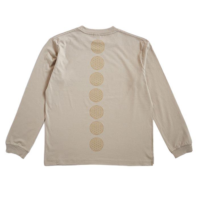 Prema ベージュ ロングスリーブ Tシャツ Sサイズ Premarche（プレマルシェ） ボディバランス・オーガニックコットン