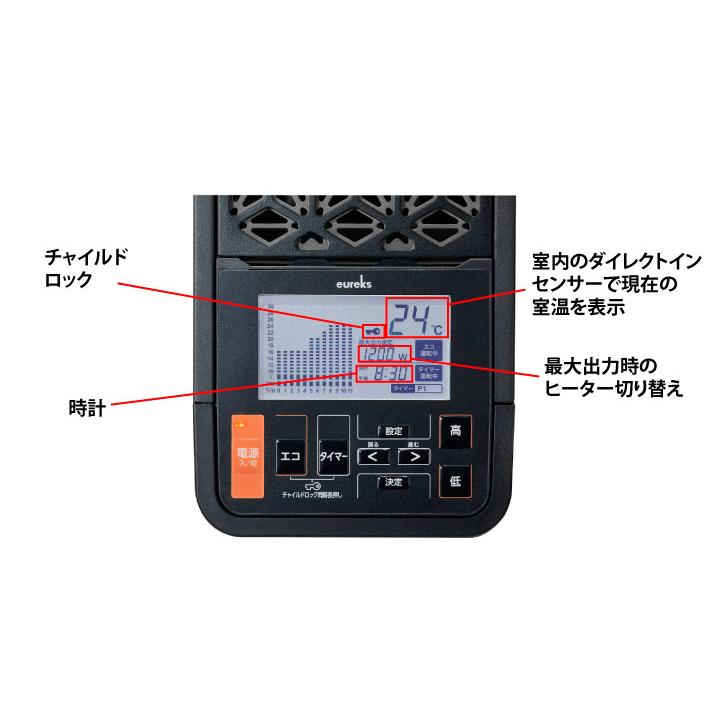 ユーレックス ヘリテイジヒーター EHT-M15QDT（WLG）ホワイト 特別仕様