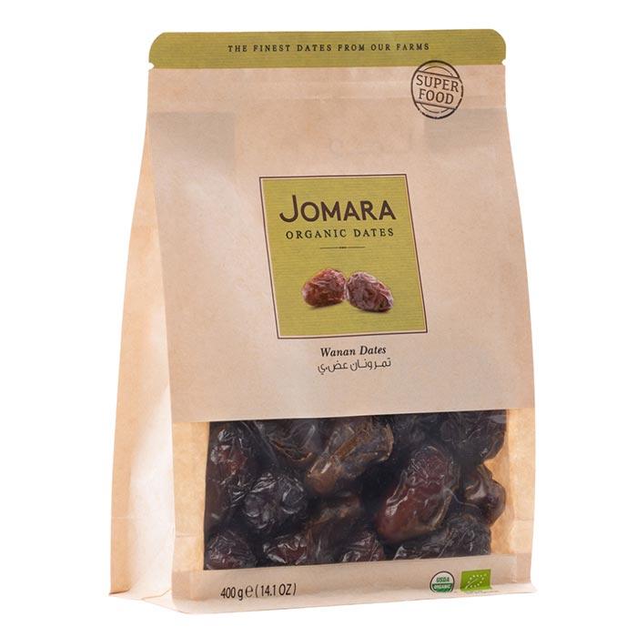 オーガニックデーツJomara 400g×9袋：定価1880円X9=16920円 ジョマーラ（jomara） オーガニックデーツ ワナン 400g : プレマ