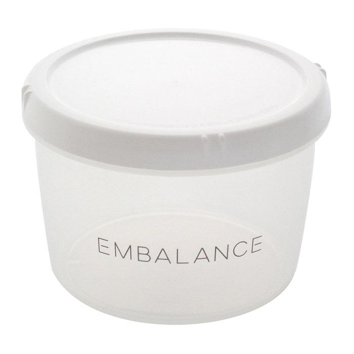 新品 エンバランス ラウンドコンテナ ホワイト M4点 L EMBALANCE（エンバランス） ROUND CONTAINER（ラウンドコンテナ） L