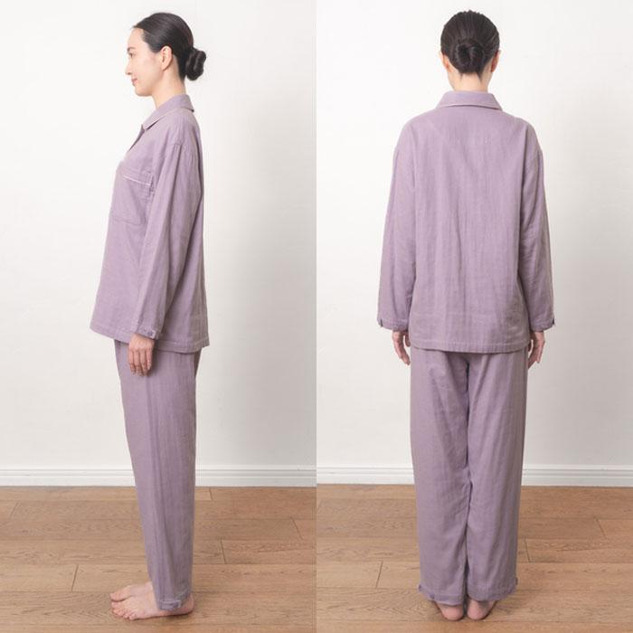 liflance リフランス しなやか3重ガーゼパジャマ レディース S liflance ガーゼパジャマ しなやか3重ガーゼパジャマ リフランス