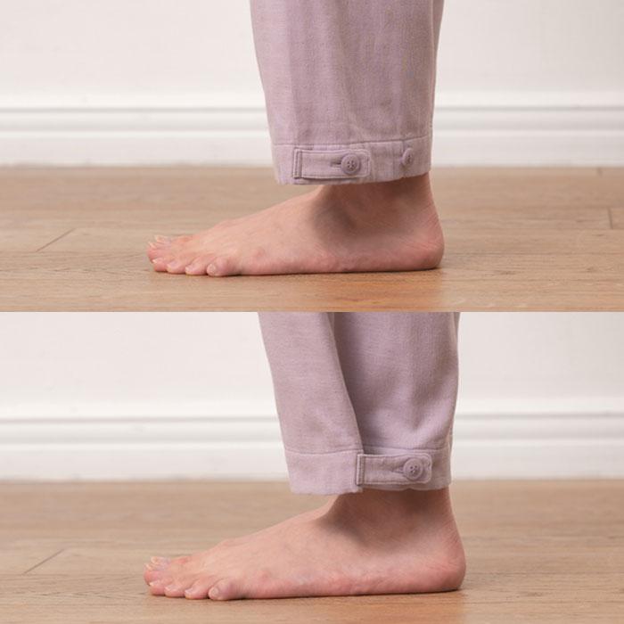 新品 liflance リフランス リカバリーパジャマ レディースL ラベンダー