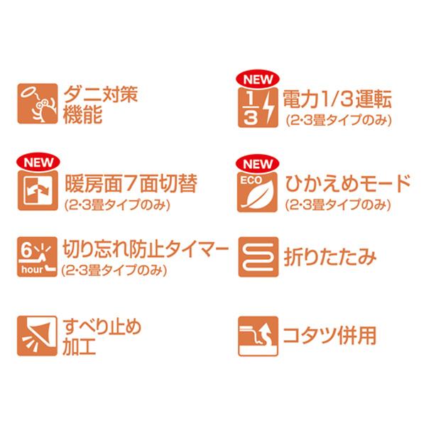 電子制御ホットカーペット 本体のみ 1畳用　ZCB-10P |  | 02