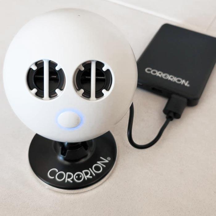 アップドラフト マイナスイオン生成器 たきイオン CORORION