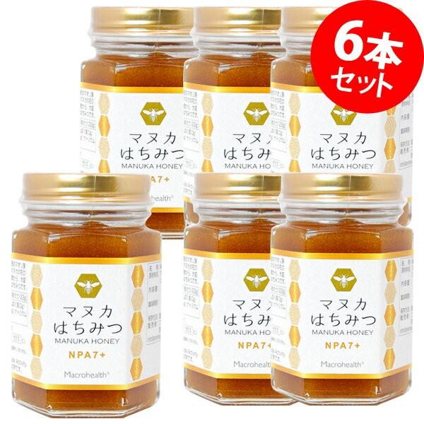 マクロヘルス マヌカはちみつ NPA7＋ 180g×6本