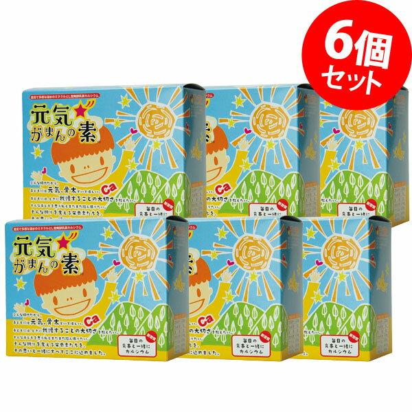 元気☆がまんの素 個包装タイプ 120g（2g×60包） ×6箱 | 