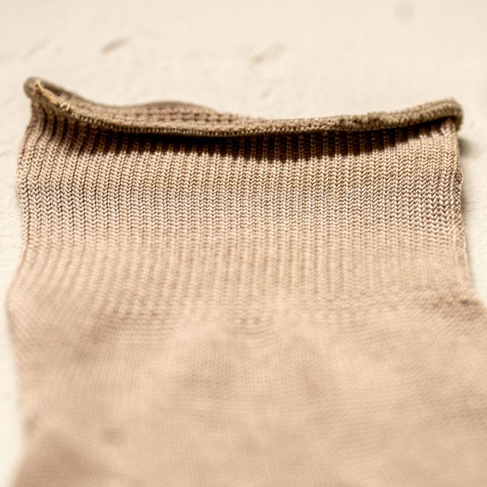 おひさまのぬくもり（天然シルク） 指先ソックス ベージュ・フリー（22〜27cm） |  | 02