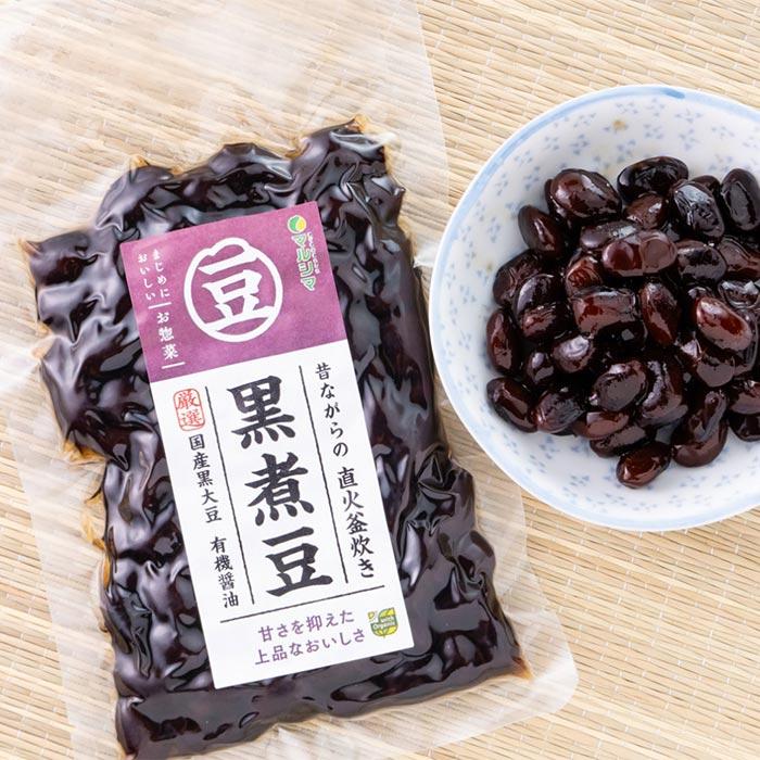 マルシマ 黒煮豆 120g |  | 01