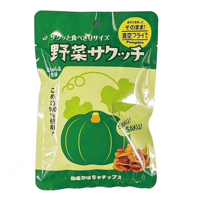 イー・有機生活 野菜サクッチ　 国産かぼちゃチップス／19g | 