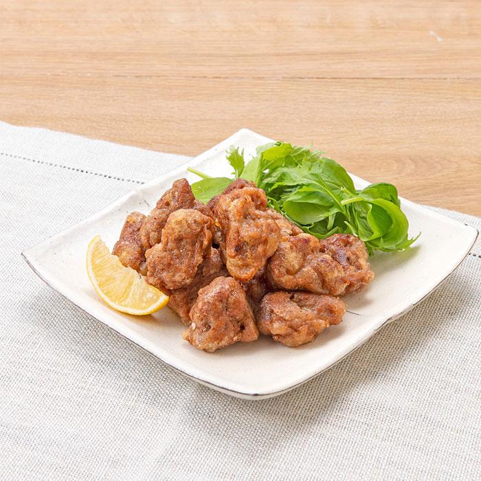 オーサワの味付き大豆ミート にんにく醤油味/100g |  | 01