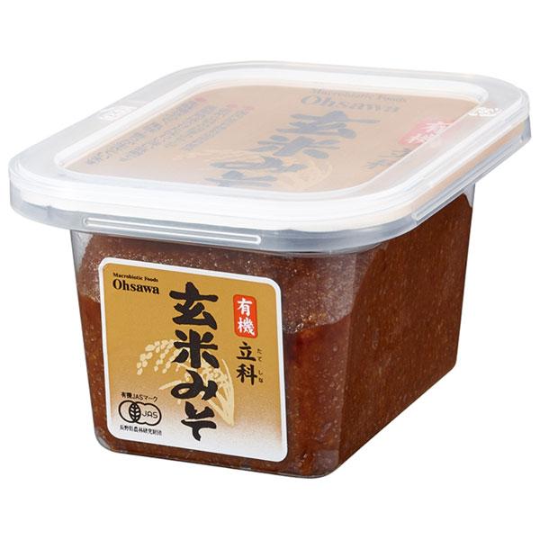 オーサワジャパン   有機立科玄米みそ 300g（カップ） | 