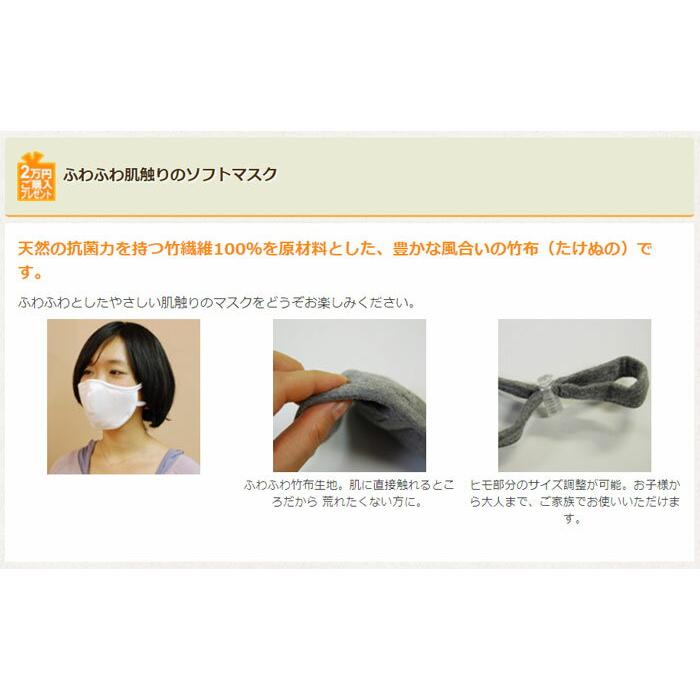 【2万円ご購入プレゼント】 らくなちゅらるバンブー・ヒーリング ソフトマスク（クリーム）  ※条件あり |  | 01