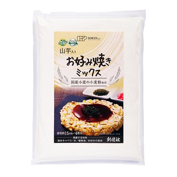 創健社   山芋入りお好み焼きミックス 200g | 