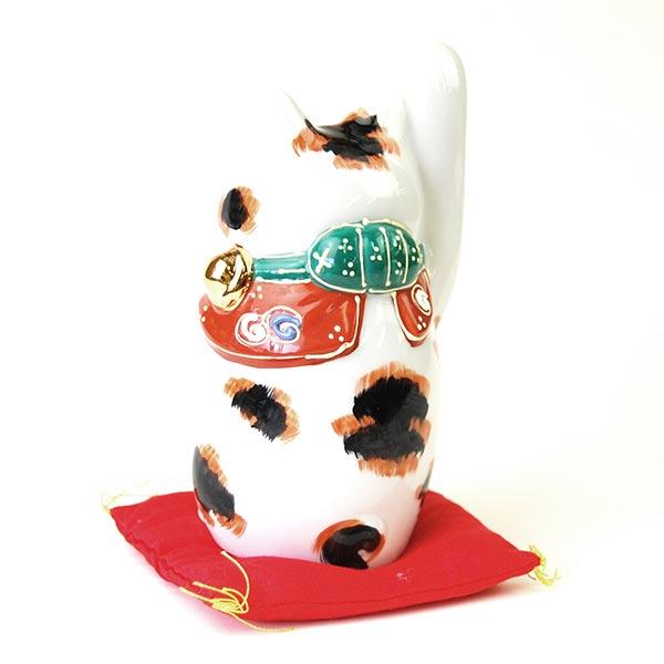 アポロSynm　三毛招き猫（大）ペア アポロシン招き猫 大 三毛（右）高さ約145×横80×奥行65（mm