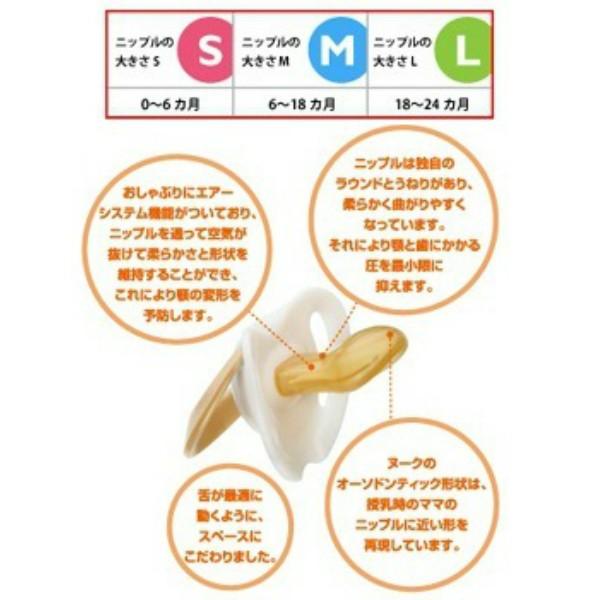 全商品オープニング価格 Nuk おしゃぶり ジーニアス ヌーク 消毒ケース付 シリコーン製