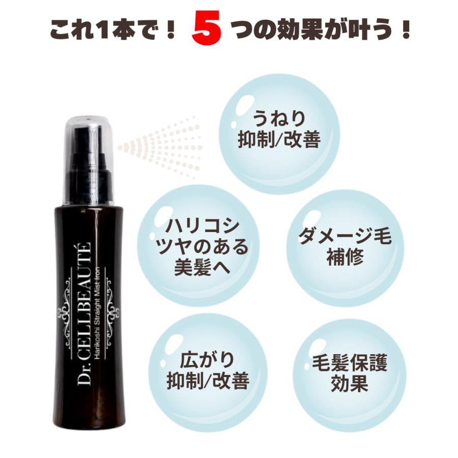 公式】くせ毛ケア ストレートミスト まとまり髪へ 塗るヘアアイロン