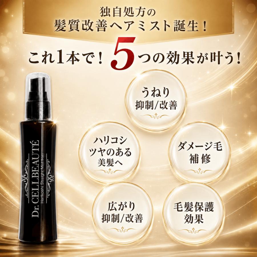 公式ショップ】ハリコシストレートミストアイロン 90ml くせ毛ケア