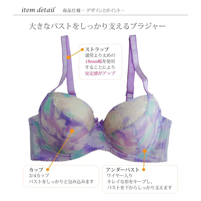 Premier（プルミエ） ブラジャー ショーツセット グラマーサイズ