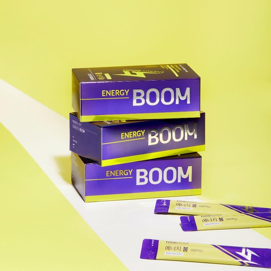 FOODOLOGY エネルギーブーム (レモン味) 10本 18ml アルギニン